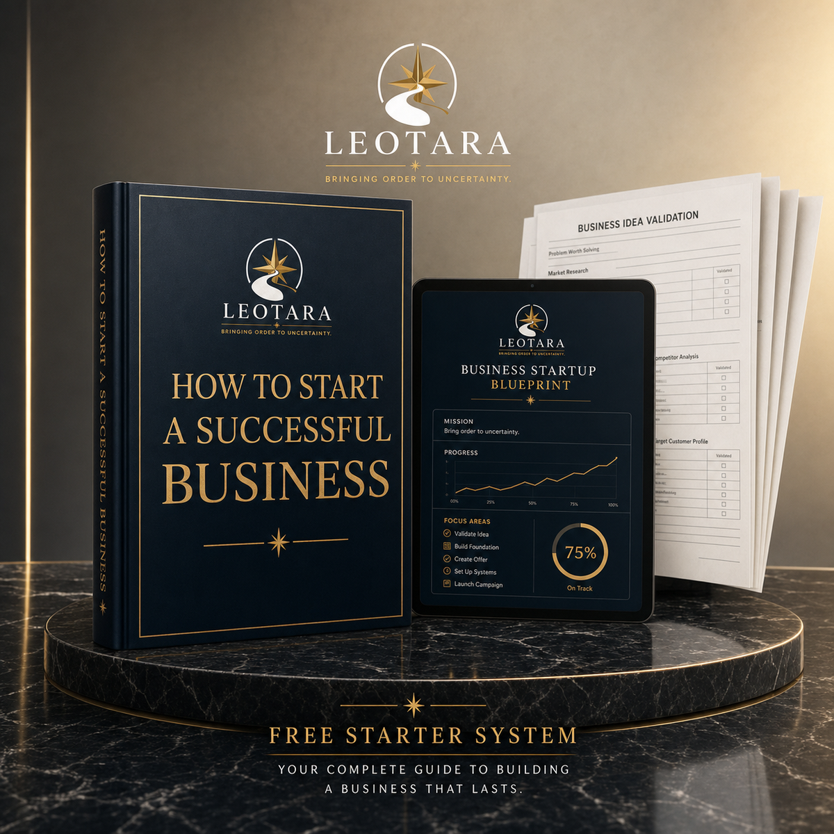Leotara How to Start a Successful Business complete digital business-building system